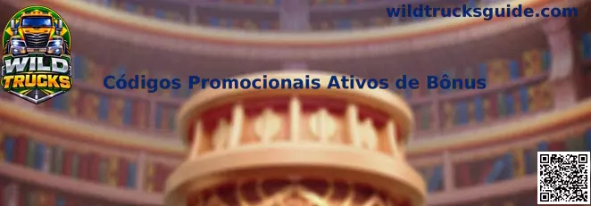 Códigos Promocionais Ativos de Bônus