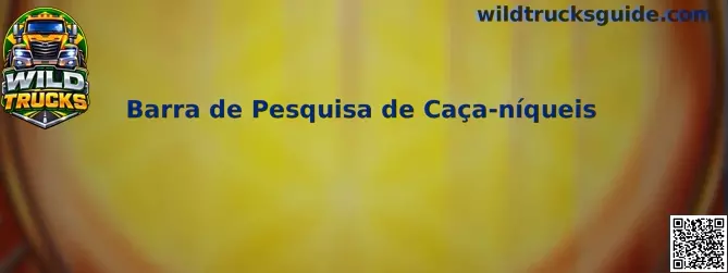 Barra de Pesquisa de Caça-níqueis