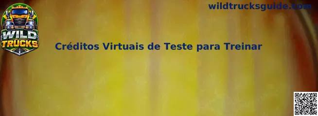 Créditos Virtuais de Teste para Treinar